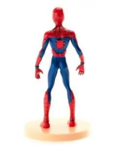 Alternative view of Spiderman Caketopper (plastic) 9 cm