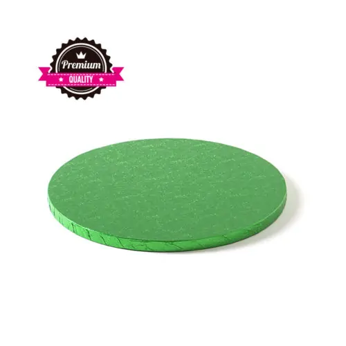 Decora cake drum rond 40cm | 16inch donker groen