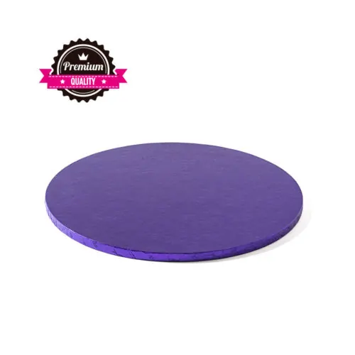 Decora cake drum rond 35cm | 14inch paars