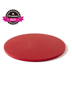 Decora Cake Drum Rond 40cm | 16inch Rood