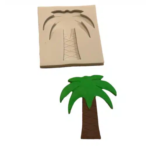 Siliconen mal palmboom