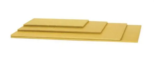 Decora rechthoek drum 30 x 40 cm goud