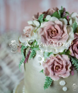 Karen davies mould - large rose bij cake, bake & love 16