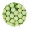Sprinkley sprinkles - parels 9mm 100 gram groen bij cake, bake & love 1