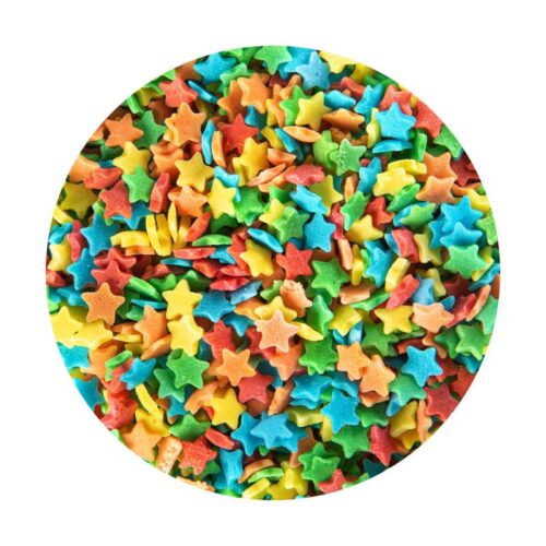 Sprinkley sprinkles - confetti mini sterretjes 80 gram bij cake, bake & love 5