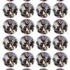 Eetbare cupcakeprint fortnite 1 - 24 cupcake rondjes bij cake, bake & love 2