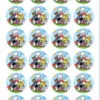 Eetbare cupcakeprint woezel en pip 3 - 24 cupcake rondjes bij cake, bake & love 1
