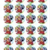 Eetbare cupcakeprint woezel en pip 4 - 24 cupcake rondjes bij cake, bake & love 3