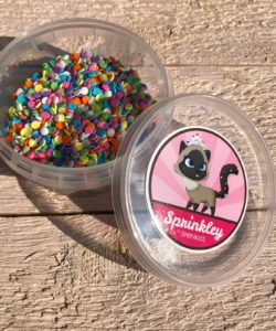 Sprinkley sprinkles - confetti neon mini confetti 80 gram bij cake, bake & love 7