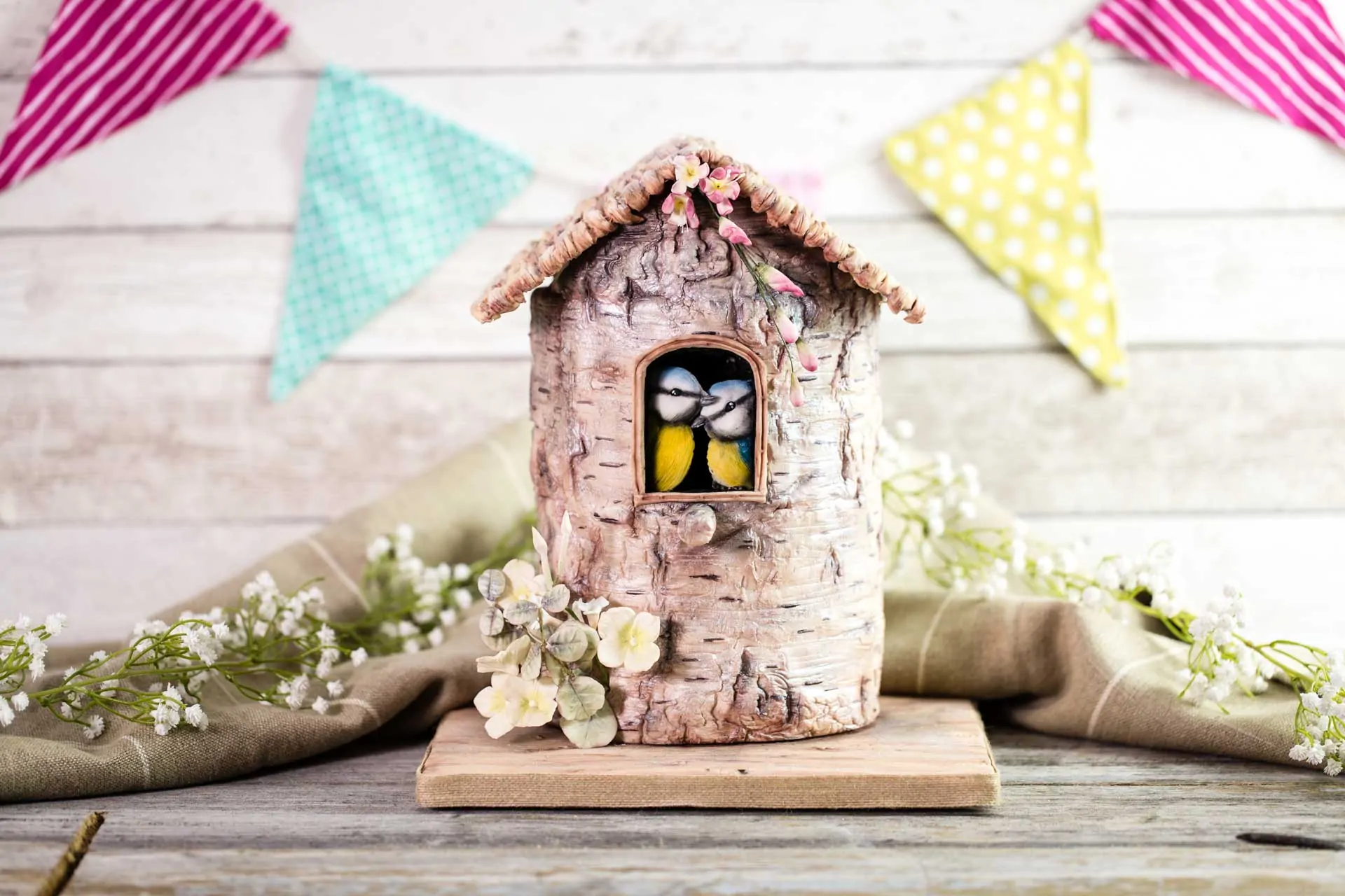 Karen davies mould - rustic birch by alice bij cake, bake & love 5 Karen davies siliconen mould rustic birch by alice (2)
