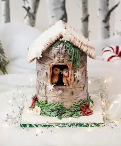 Karen davies mould - rustic birch by alice bij cake, bake & love 10 Karen davies siliconen mould rustic birch by alice (4)