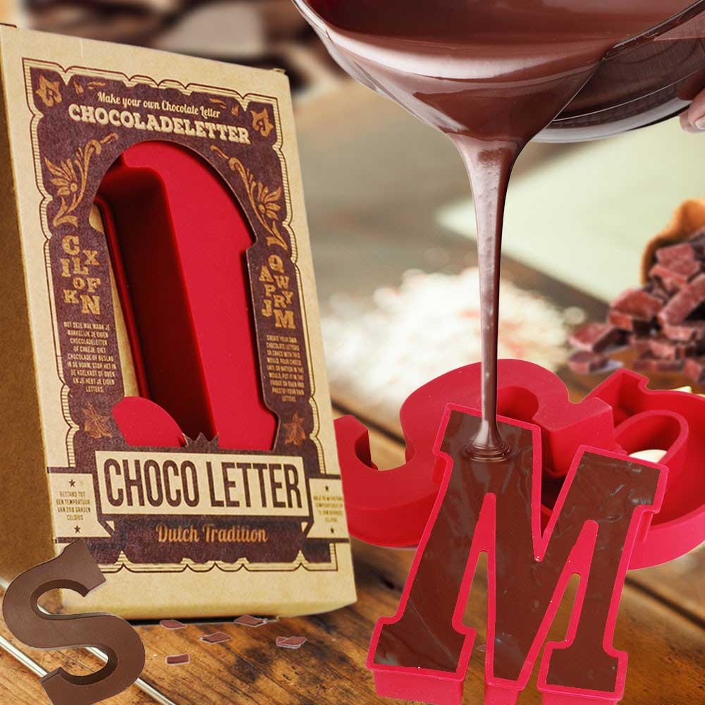 Bestel Chocolade Letter mal - G bij Bake & Love