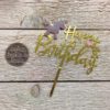 Caketopper happy birthday unicorn bij cake, bake & love 1
