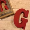 Chocolade letter siliconen mal - g bij cake, bake & love 1