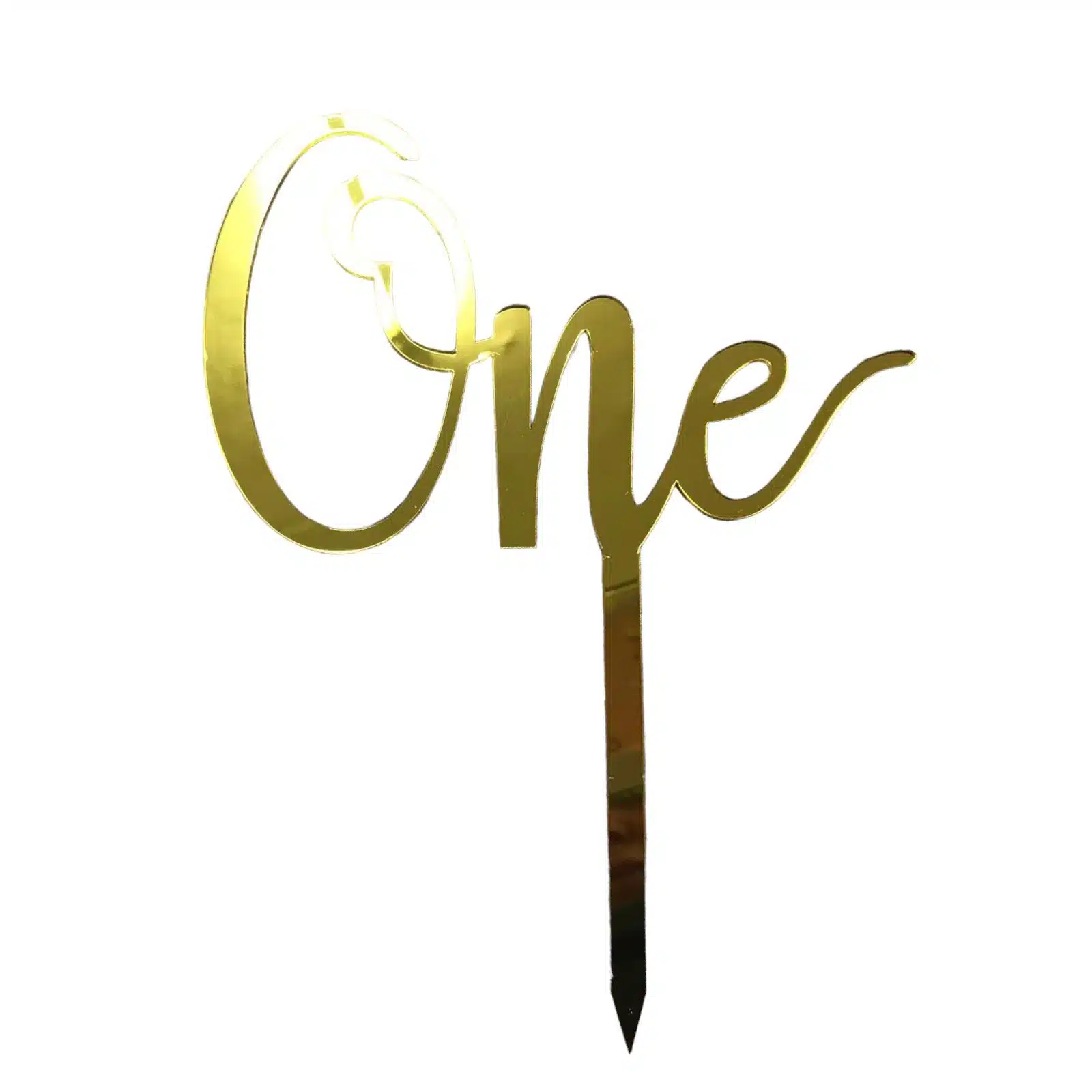 Caketopper one bij cake, bake & love 4 Caketopper one