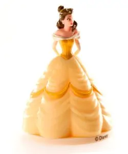Prinses Belle taarttopper (2)
