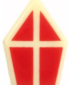 Chocolade Mijter 6 stuks