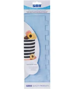 PME Tall Patterned Edge Side Scraper -Stripes-