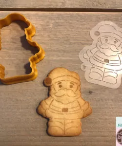 Uitsteker + Stencil Set Kerstman
