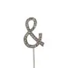 Caketopper strass &-teken bij cake, bake & love 2 Caketopper strass &-teken