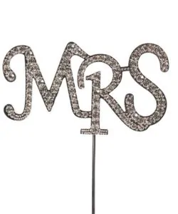 Caketopper strass MRS