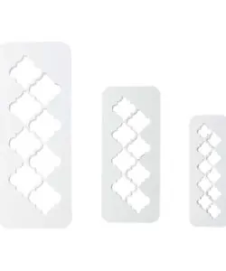 PME Geometric Multicutter Morrocan Lantern Set/3 (2)