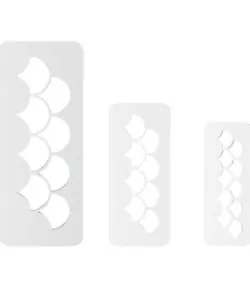 PME Geometric Multicutter Fish Scale Set/3 (2)