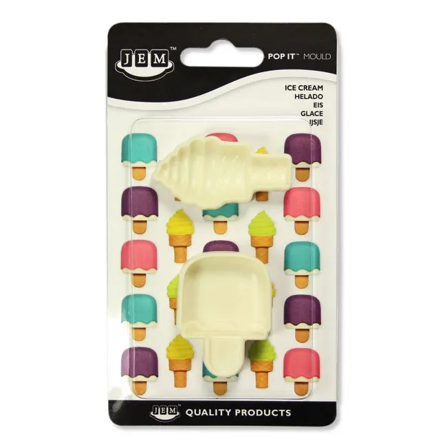 Jem pop it® ice cream set/2 bij cake, bake & love 3 Jem pop it® ice cream set/2