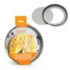 Non-stick tart pan 25 x 3,5 cm (removable bottom)