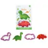 Koekjesuitsteker set dino's bij cake, bake & love 3 Koekjesuitsteker set dino's