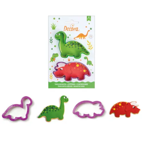 Koekjesuitsteker set dino's