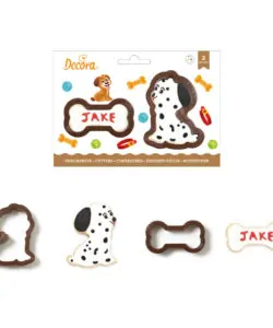 Koekjesuitsteker set Hond en Bot
