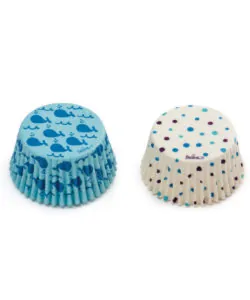 Baking Cups Walvis en Stippen 36 st