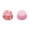 Baking cups olifant roze en stippen 36 stuks bij cake, bake & love 2 Baking cups olifant roze en stippen 36 st