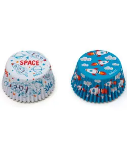 Baking Cups Space 36 st