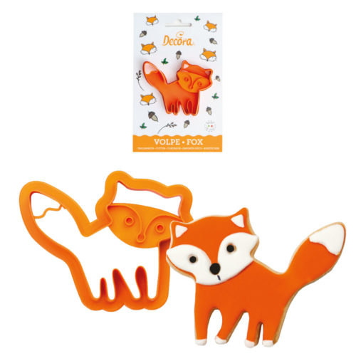 Fox plastic cookie cutter