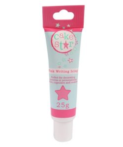 Cake Star Writing Icing tube pink