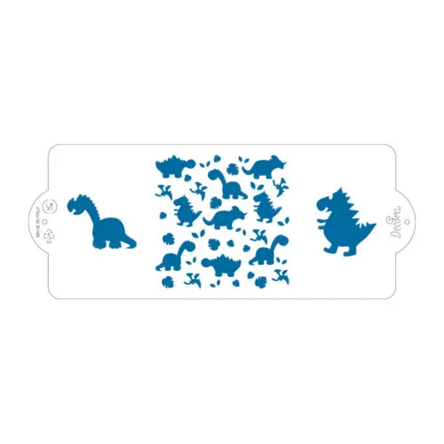 Stencil dinosaurus 10 x 25 cm