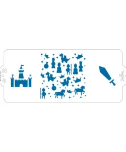 Stencil Ridders 10 x 25 cm