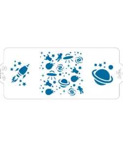 Stencil Space 10 x 25 cm