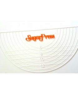 Sugar Press board half circle