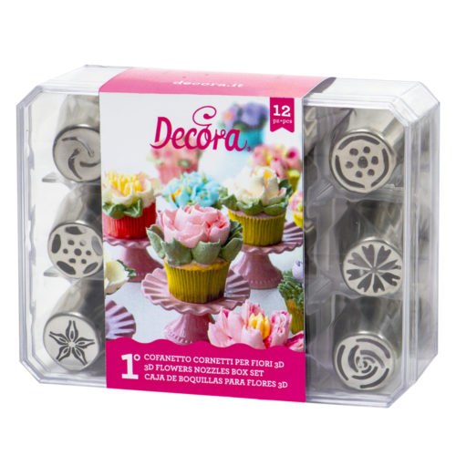Decora direct flowers nozzles box set - nr. 1