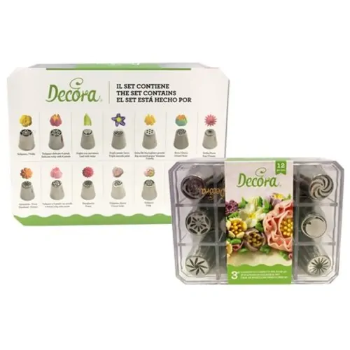 Decora direct flowers nozzles box set - nr. 3 (2)