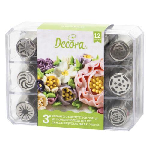 Decora direct flowers nozzles box set - nr. 3