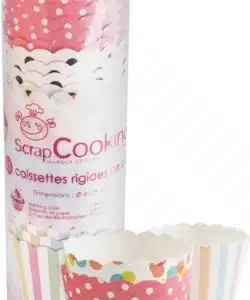 Cupcake bakjes karton mix pk/25