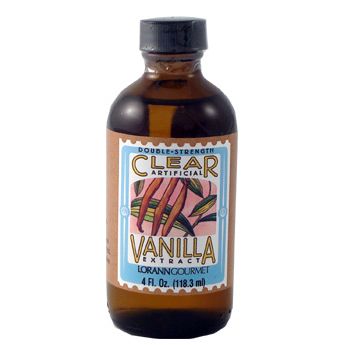 Lorann clear artificial vanilla extract -118 ml- bij cake, bake & love 5