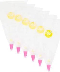 Wilton disposable bags & tips #1m pk/6 (2)