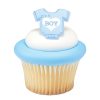 Cupcake ringen it's a boy 12 stuks