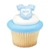 Cupcake ringen it's a boy 12 stuks bij cake, bake & love 3 Cupcake ringen it's a boy 12 stuks