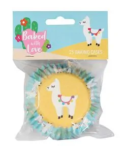 Baking cups Lama 25 stuks